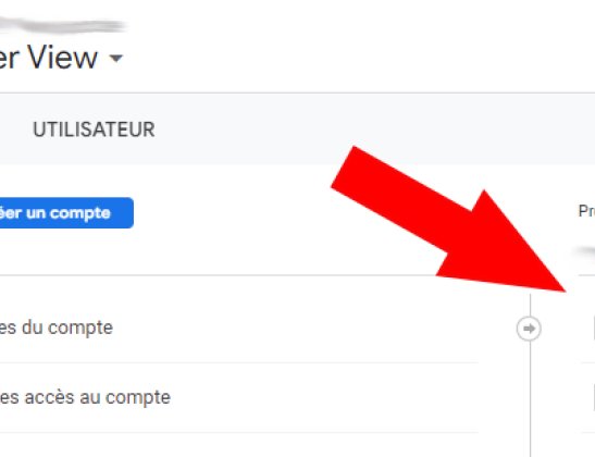 Capture d'écran du dashboard de google analytics 4, montrant l'option d'assistant de configuration
