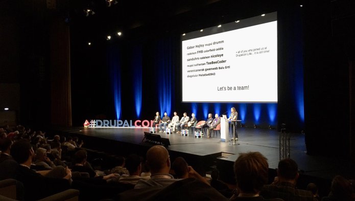 DrupalCon 2023 keynote photo