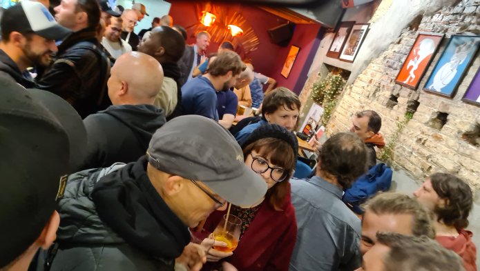 Photo of the belgian night at DrupalCon 2023