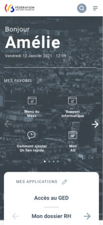 Fédération Wallonie Bruxelles site mobile 