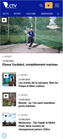 tv locales site mobile